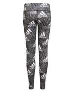 Brand Love Träningstights Barn Junior Black White Adidas
