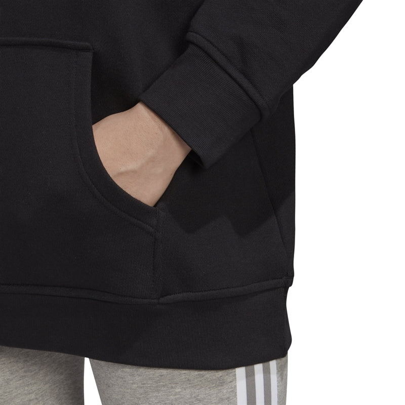 Trefoil Hoodie Women Black Adidas