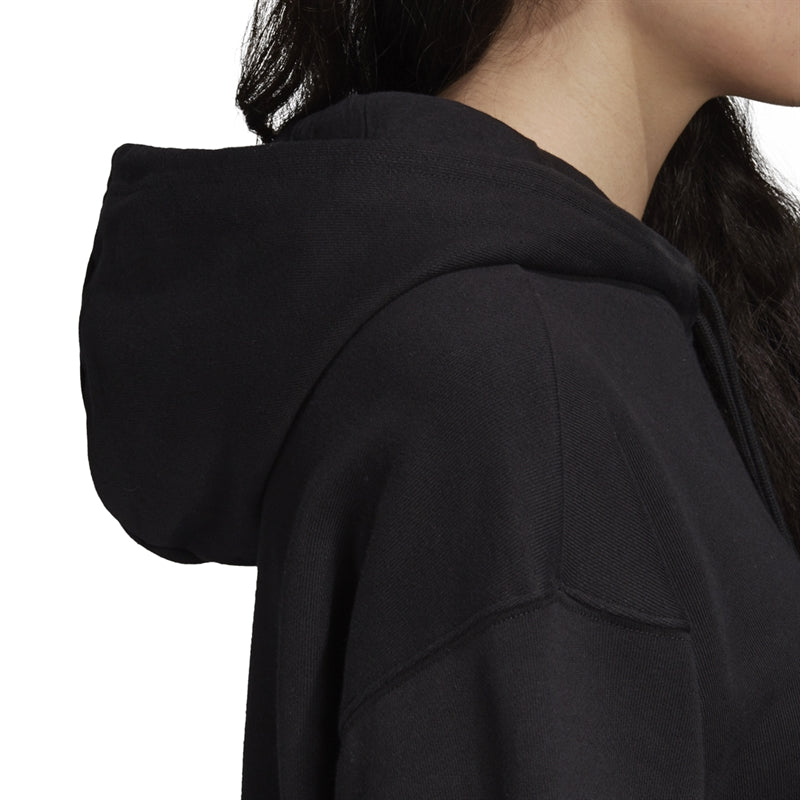 Trefoil Hoodie Women Black Adidas