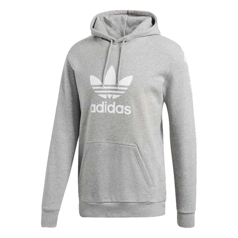 Trefoil Hoodie Ljusgrå Herr Adidas