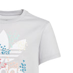 Trefoil T-shirt Junior Grå Blommig Adidas