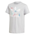 Trefoil T-shirt Junior Grå Blommig Adidas