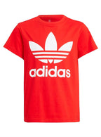 Trefoil T-shirt Junior Röd/Vit Adidas