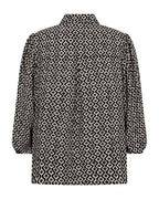 Adney Skjortblus Dam Moonbeam W Black | Smilebutiken - Freequent