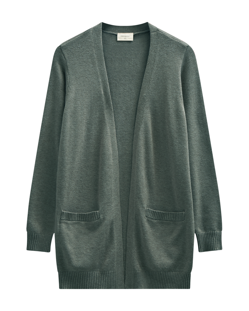 Agnes Cardigan Dam Dark Forest Melange | Smilebutiken - Freequent