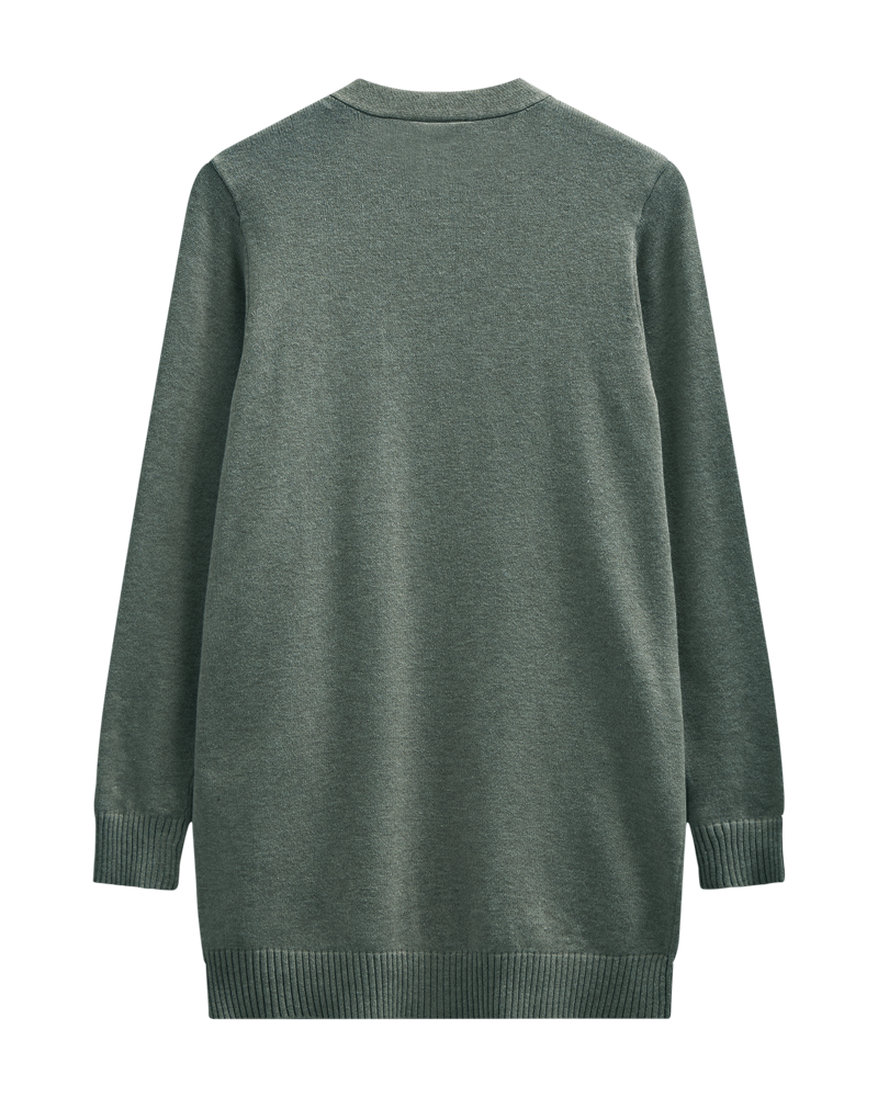 Agnes Cardigan Dam Dark Forest Melange | Smilebutiken - Freequent