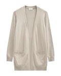 Agnes Cardigan Dam Moonbeam Melange | Smilebutiken - Freequent