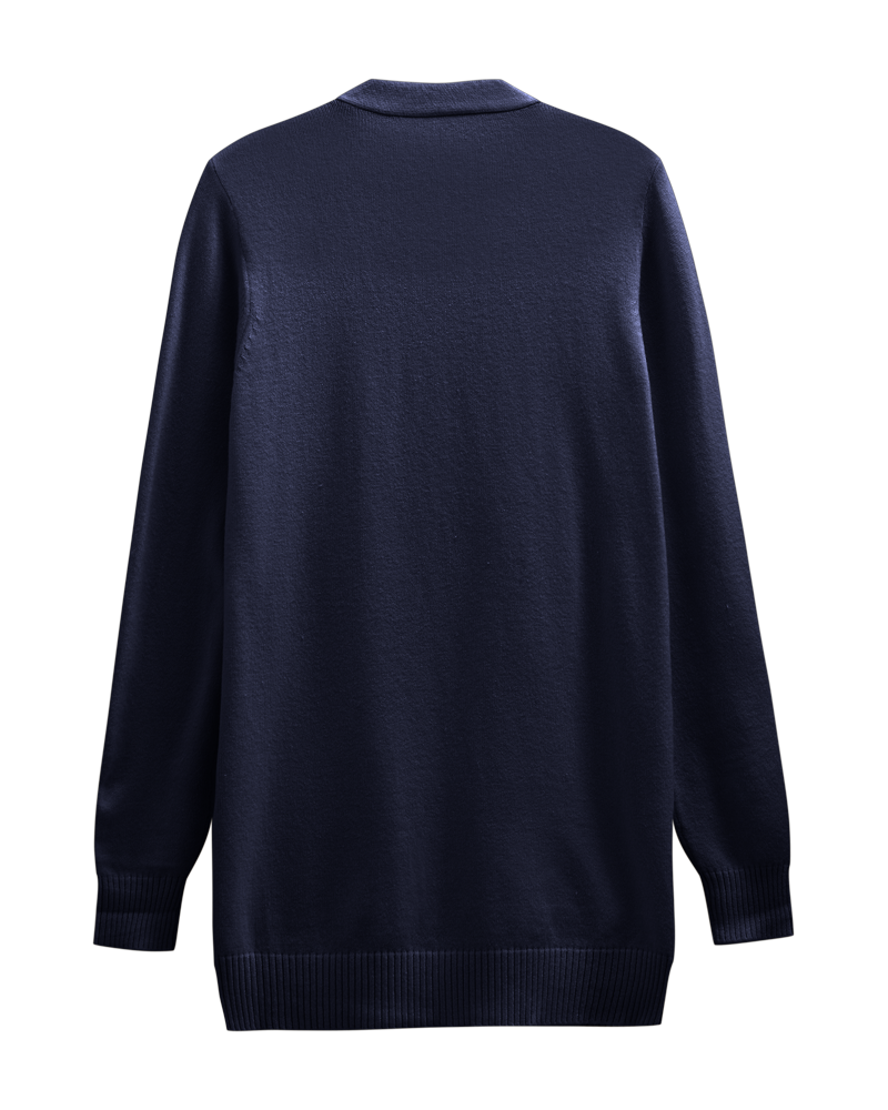 Agnes Cardigan Women Navy Blazer | Smilebutiken - Freequent