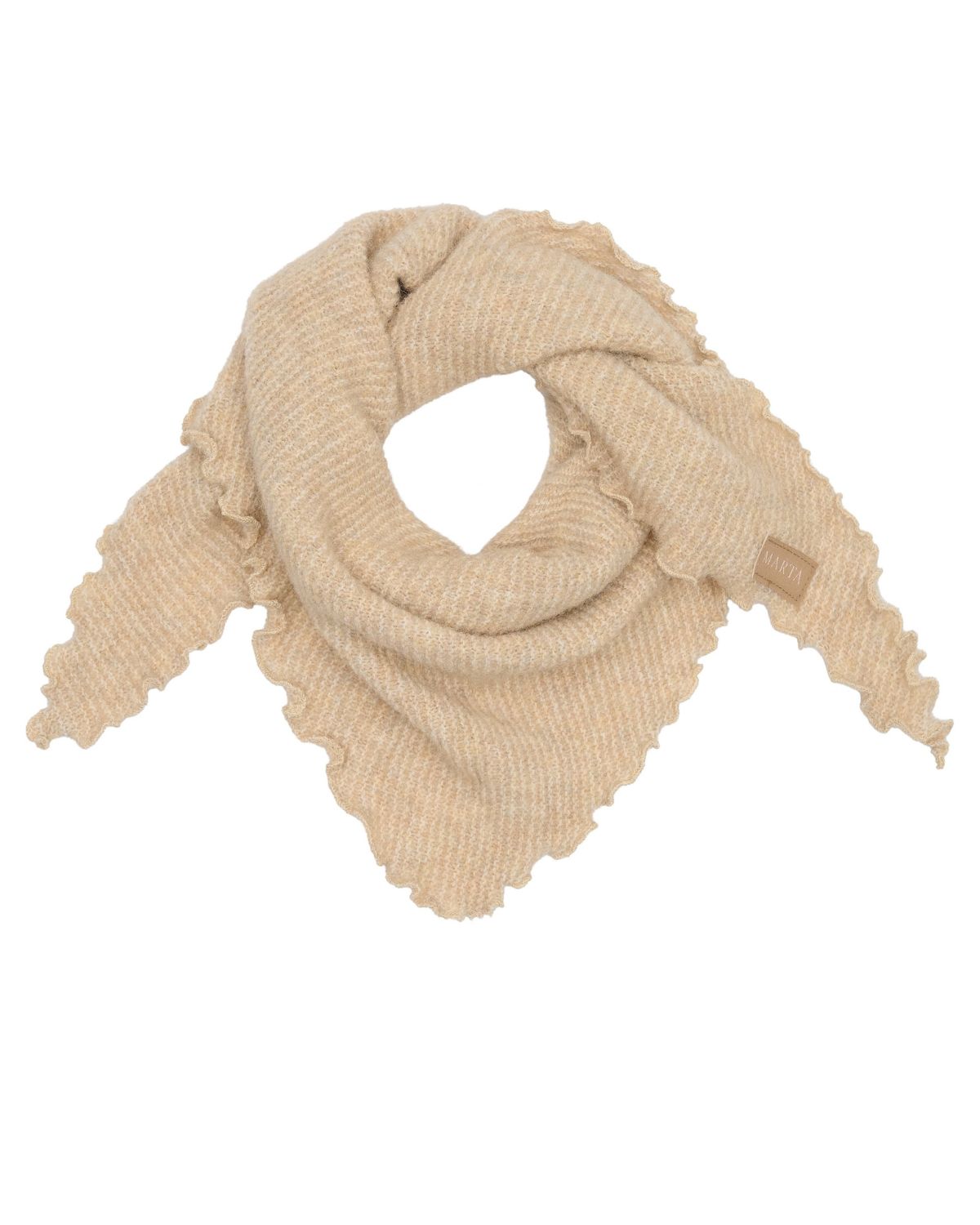 Scarf 2 Women Sand Marta du Chateau