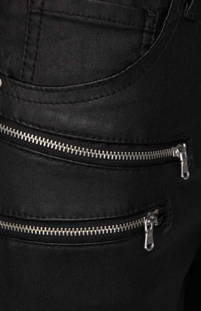 Aida Cooper 7/8 Skinnimitation Dam Black - Freequent