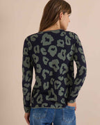 Alana Round-Neck Jumper Women Urban Dark Blue | Smilebutiken - Cecil