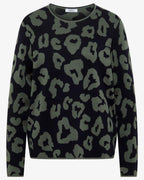 Alana Round-Neck Jumper Women Urban Dark Blue | Smilebutiken - Cecil