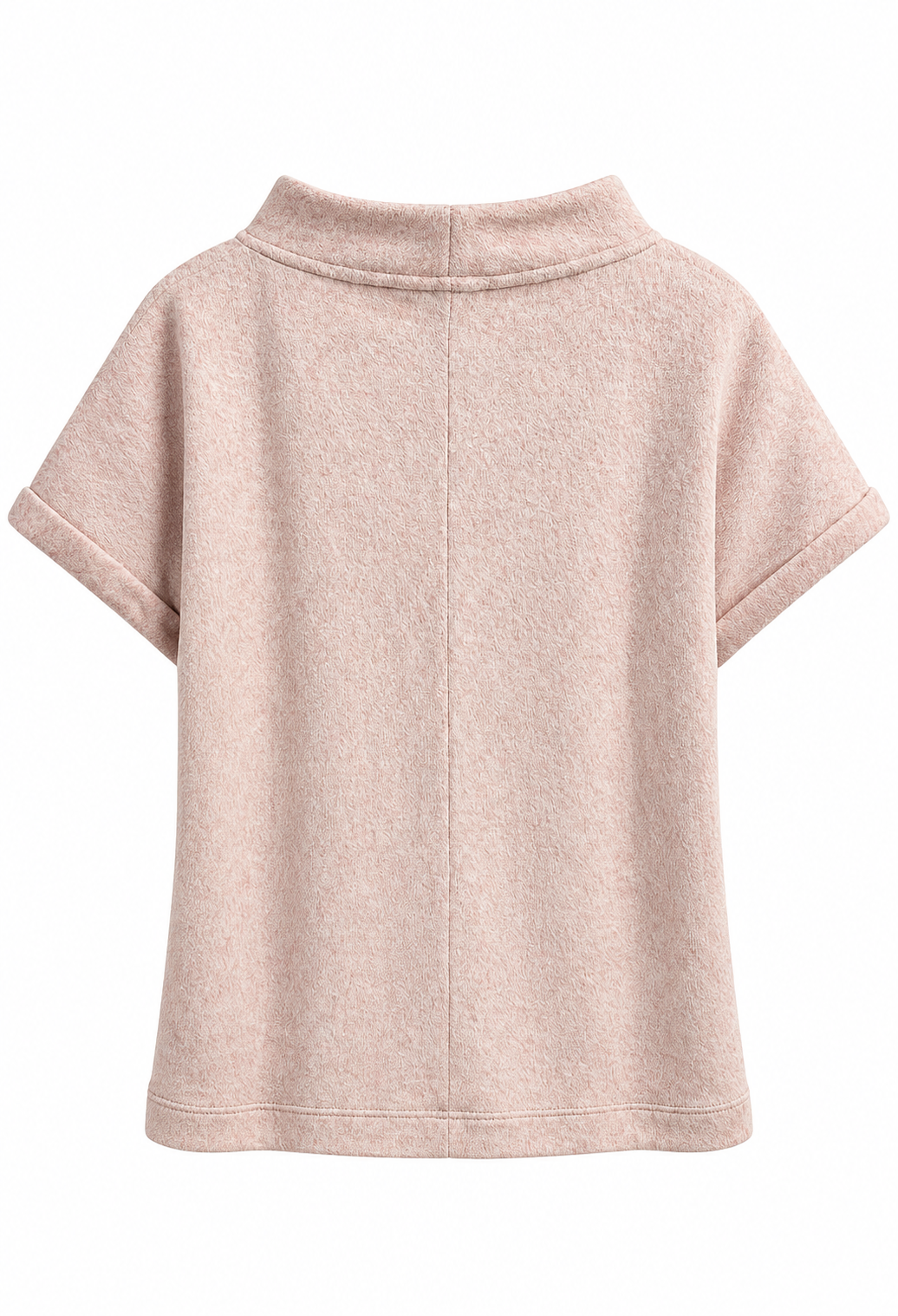 Alicia Kortärmad Tröja Dam Rosa Velvet Rose | Smilebutiken - Cecil
