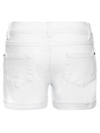 Aline Slim Shorts Bright White Barn Name it
