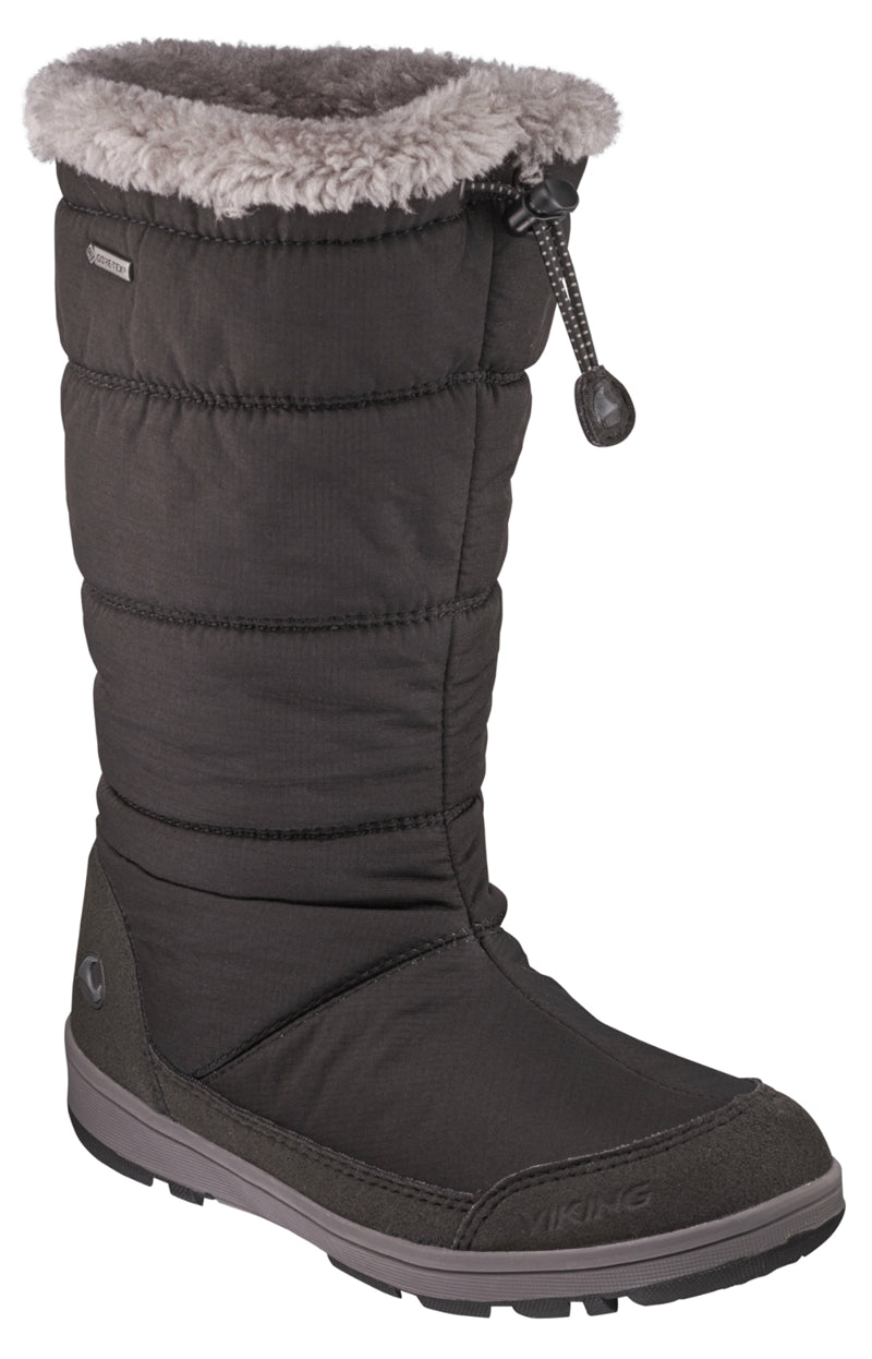 Amber GORE-TEX® Vinterstövel Svart Junior - Viking