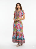 Amora Maxi Dress 1 Women Palm Parrot One Summer | Smilebutiken