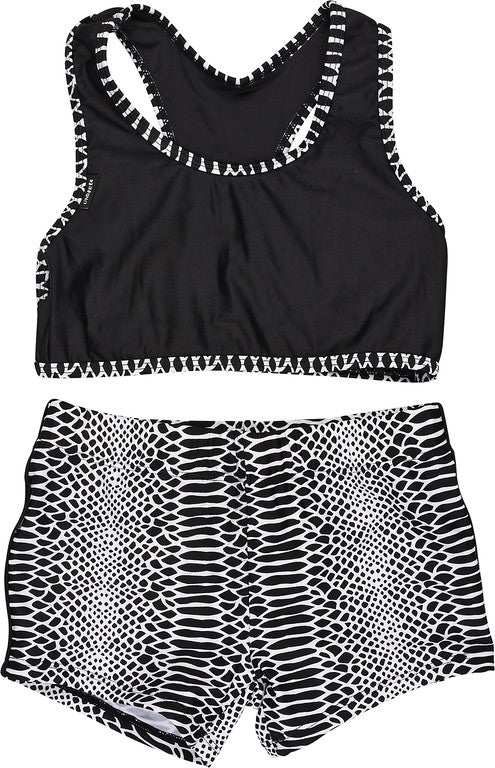 Amy Bikini Kids Black White Lindberg