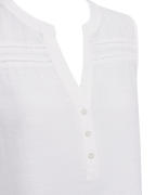 Andrea Sleeveless Blouse Ladies Brilliant White | Smilebutiken - Freequent