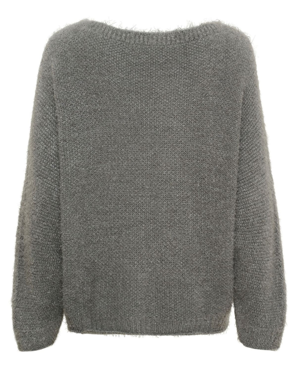 Anouk Stickad Tröja Dam Grå Medio Grey | Smilebutiken - Marta du Château