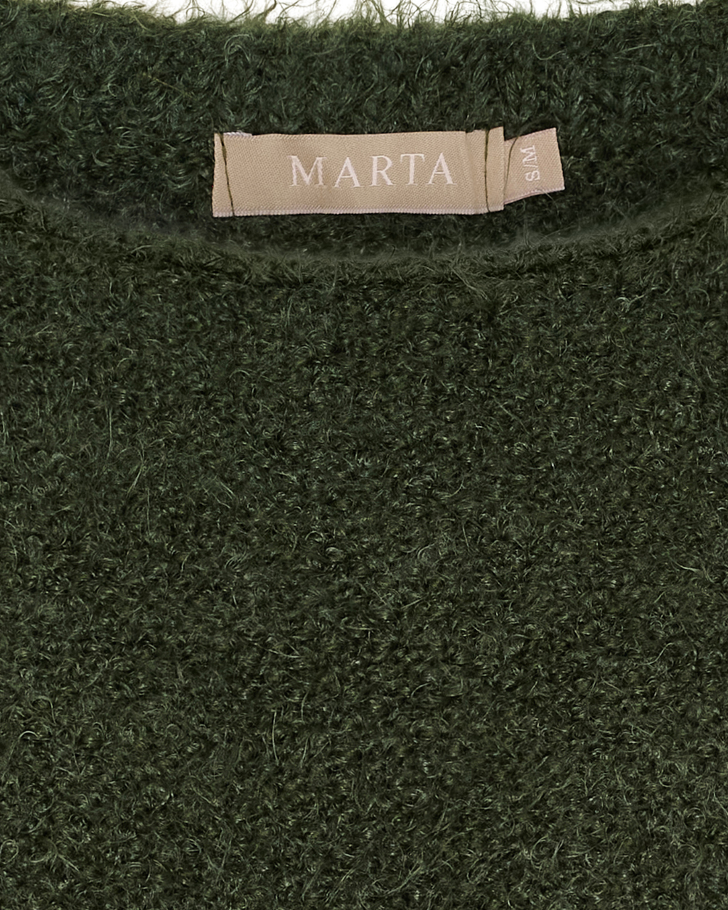 Anouk Stickad Tröja Dam Grön Military - Marta du Chateau