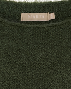 Anouk Stickad Tröja Dam Grön Military - Marta du Chateau