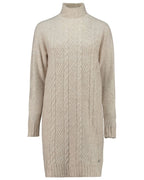 Ariella Stickad Klänning Dam Beige Cream Mel | Smilebutiken - Zabaione