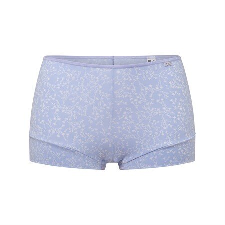 2-pack Microfiber Boxer Briefs Women Twigs Print Blue Avet
