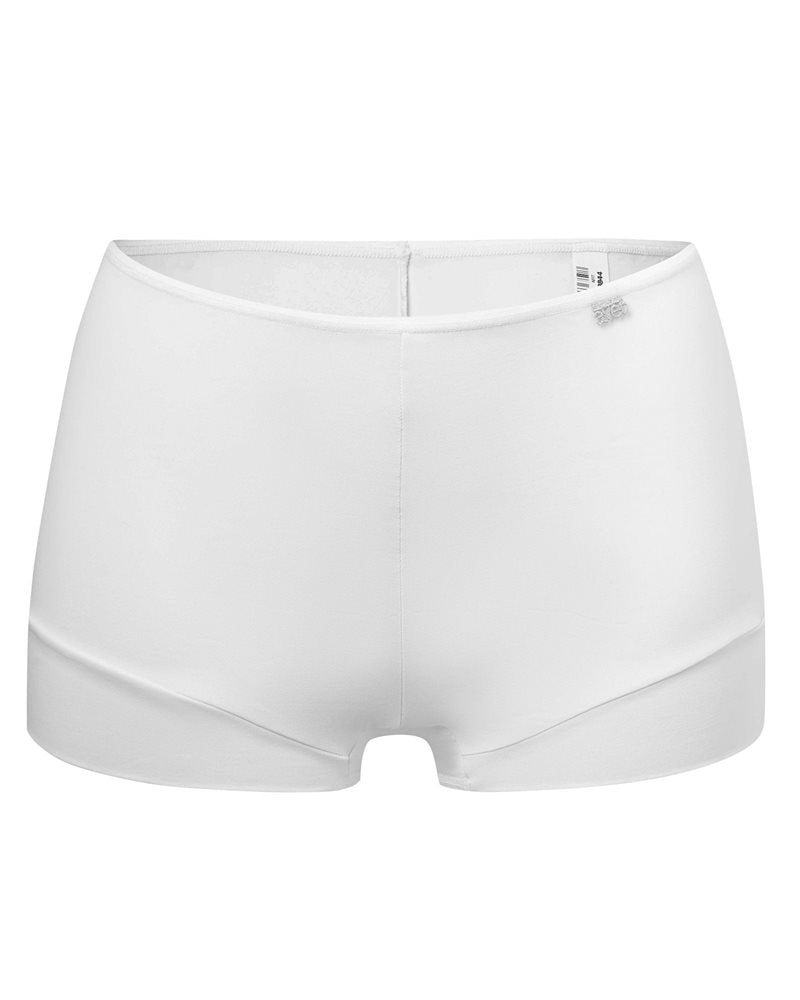 2-pack Microfiber Boxer Briefs White Women - Avet