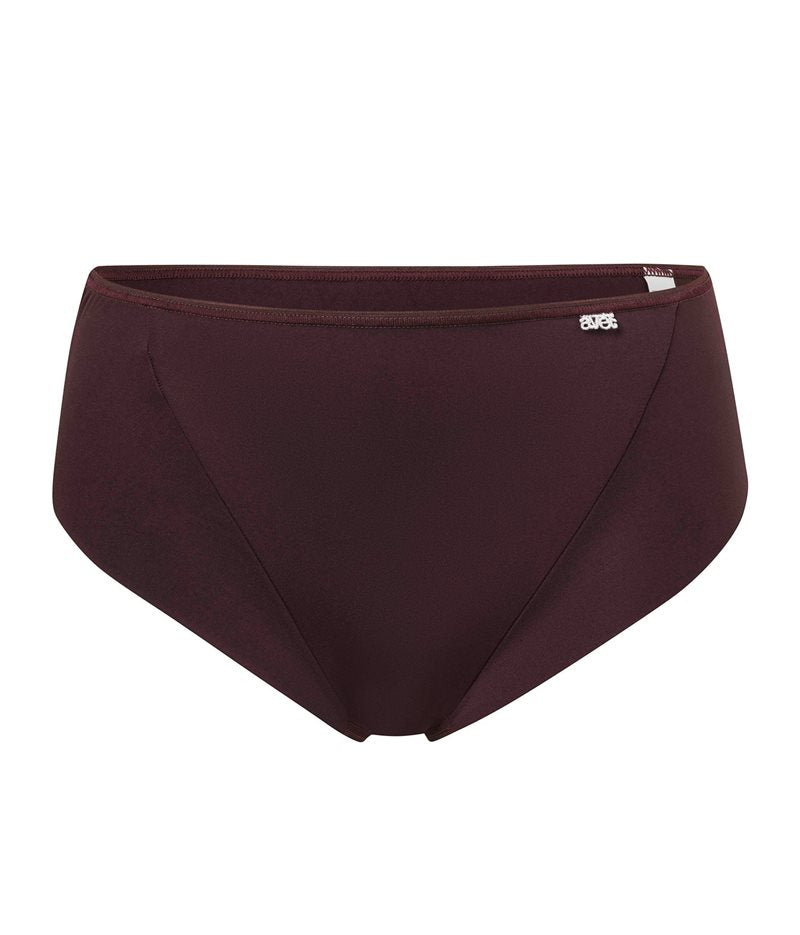 2-pack Microfiber Midi Briefs New Brown Women Avet