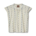 Bali Short Sleeve Top Women Ecru | Smilebutiken - Copenhagen