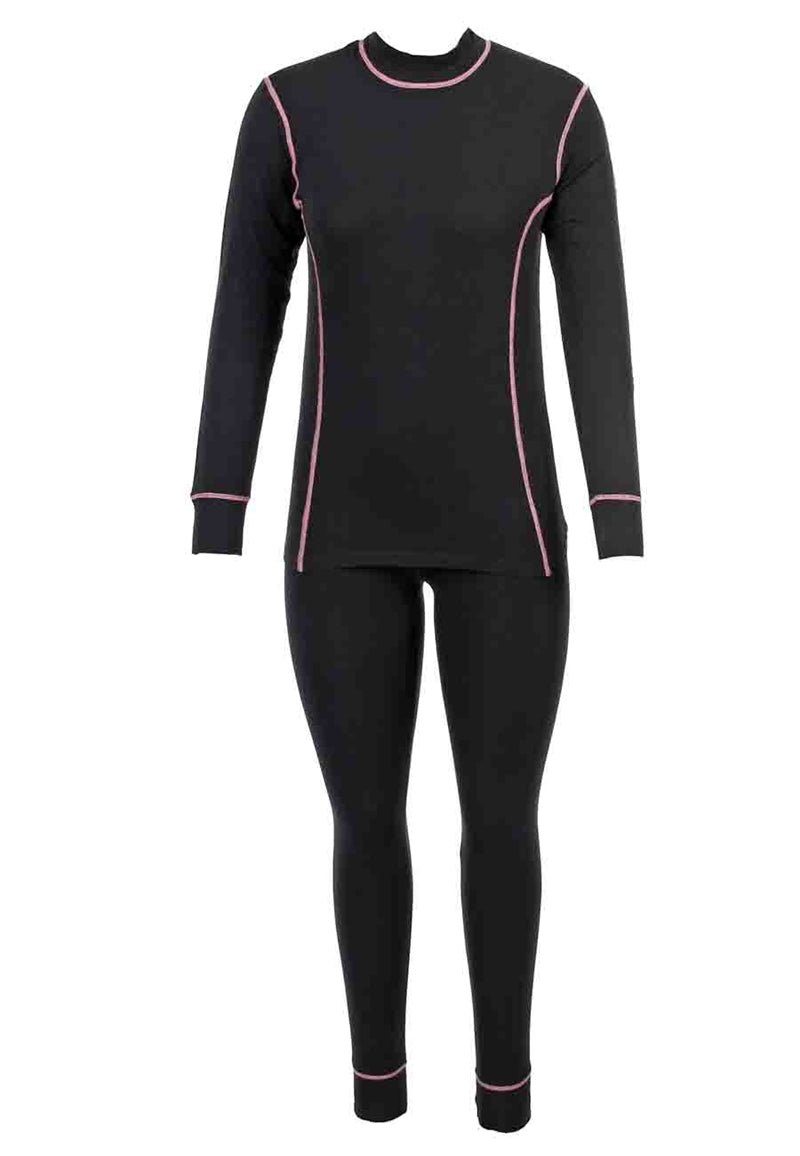 Base Layer Bamboo Women Black Pink Carlstein