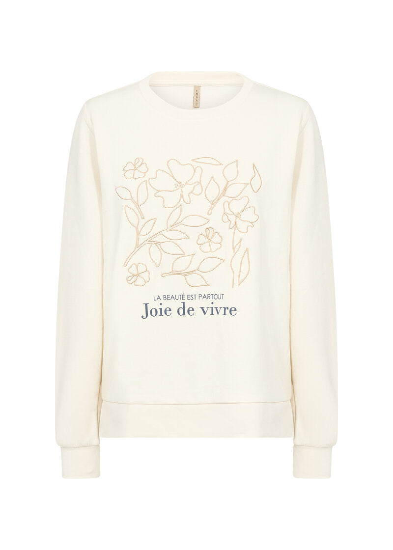 Banu 287 Sweatshirt Dam Cream | Smilebutiken - Soyaconcept