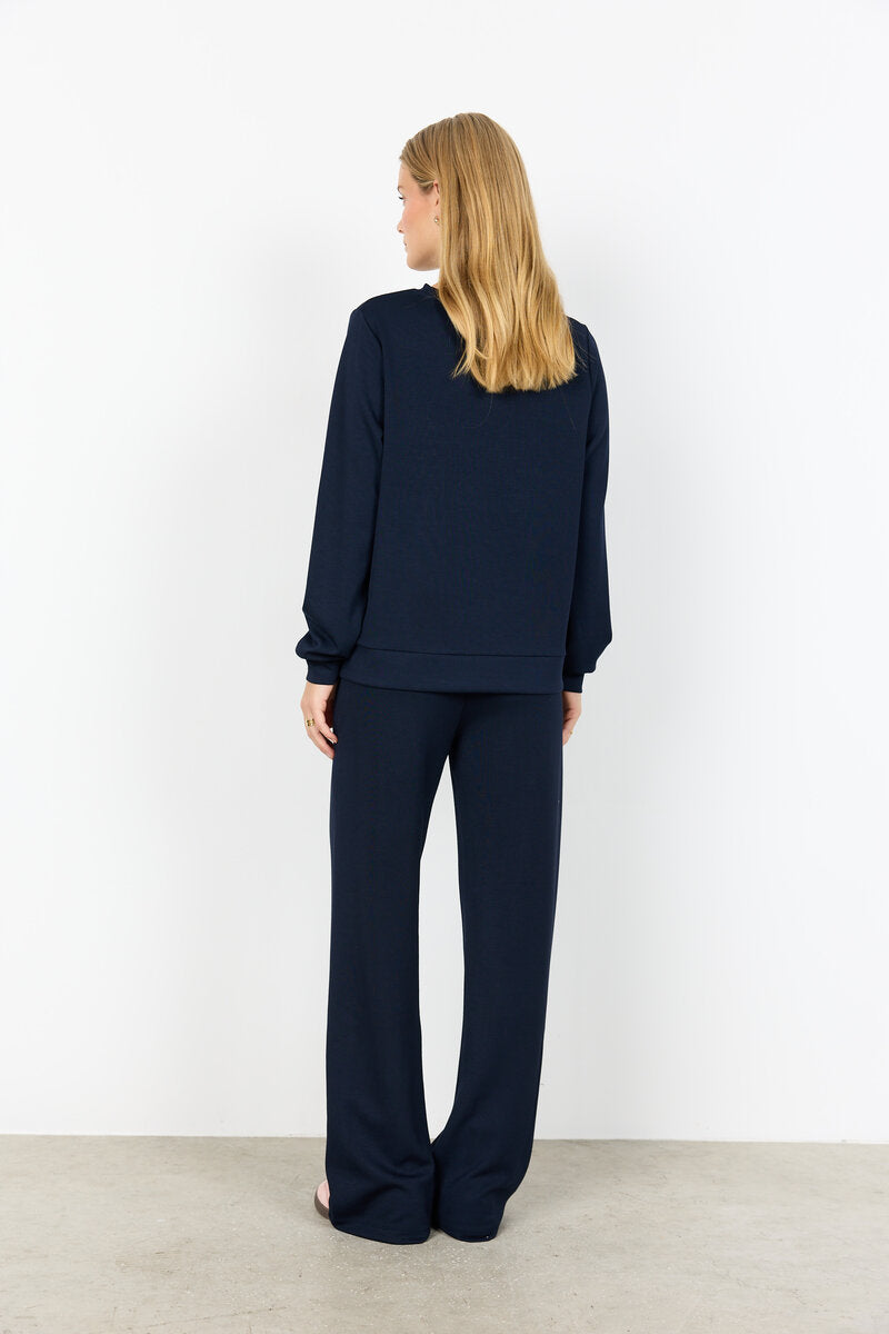Banu 287 Sweatshirt Dam Navy | Smilebutiken - Soyaconcept