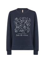 Banu 287 Sweatshirt Dam Navy | Smilebutiken - Soyaconcept