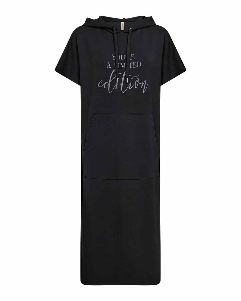 Banu 319 Sweatshirt Dress Women Black | Smilebutiken - Soyaconcept