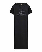 Banu 319 Sweatshirt Dress Women Black | Smilebutiken - Soyaconcept