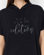 Banu 319 Sweatshirt Dress Women Black | Smilebutiken - Soyaconcept