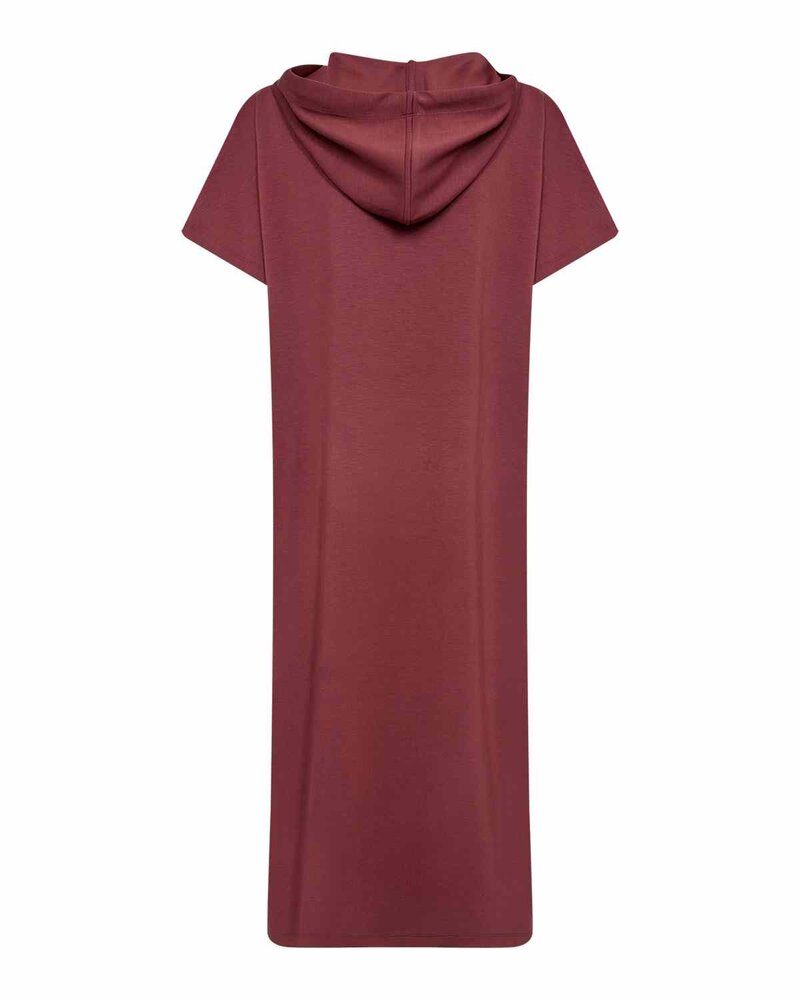 Banu 319 Sweatshirt Dress Women Oxblood Red | Smilebutiken - Soyaconcept
