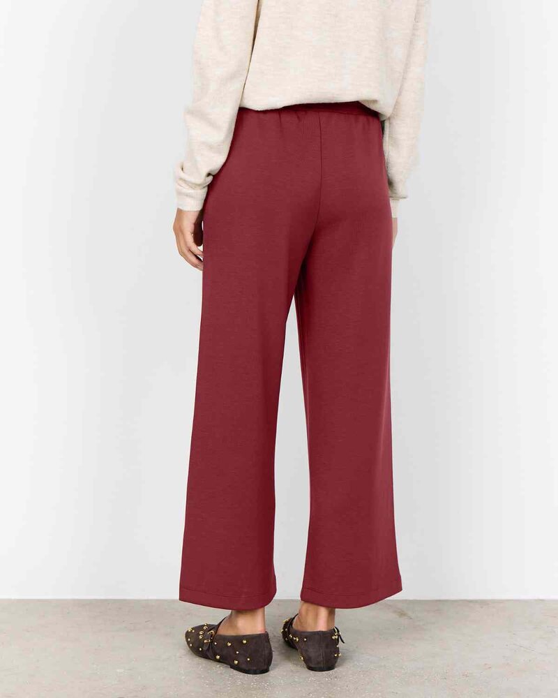 Banu 33 Byxa Dam Oxblood Red | Smilebutiken - Soyaconcept