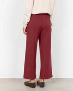 Banu 33 Byxa Dam Oxblood Red | Smilebutiken - Soyaconcept