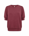 Banu 83 Tröja Dam Oxblood Red | Smilebutiken - Soyaconcept