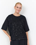 Banu 345 T-shirt Dam Svart Black | Smilebutiken - Soyaconcept