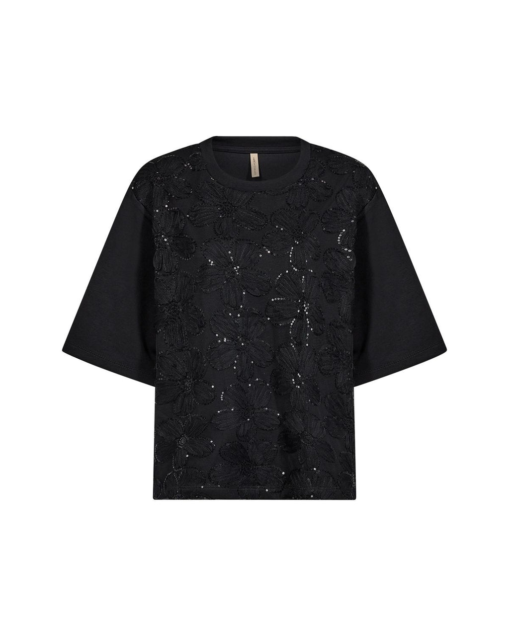 Banu 345 T-shirt Dam Svart Black | Smilebutiken - Soyaconcept