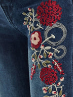 Batilde Skinny Denim Pant Dark Blue Denim Mini Name it