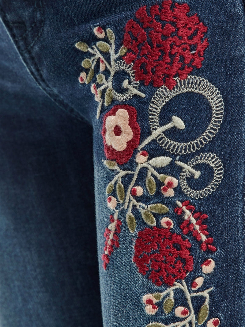 Batilde Skinny Denim Pant Dark Blue Denim Mini Name it
