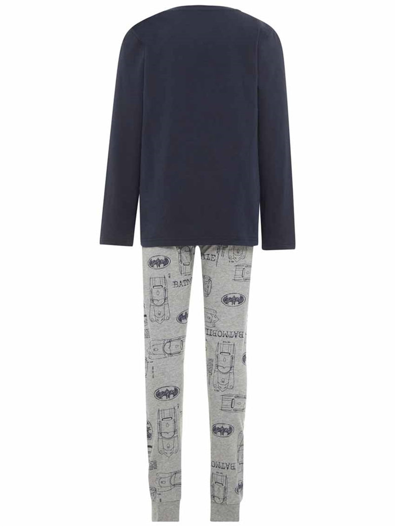 Name it Batman Two-Piece Long-Sleeved Pyjamas Dark Blue Junior - Name it