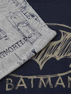 Name it Batman Two-Piece Long-Sleeved Pyjamas Dark Blue Junior - Name it