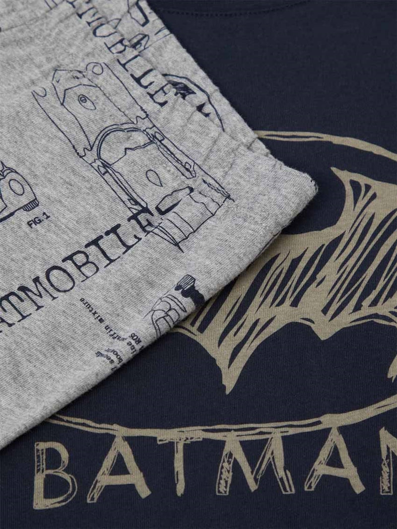 Name it Batman Two-Piece Long-Sleeved Pyjamas Dark Blue Junior - Name it