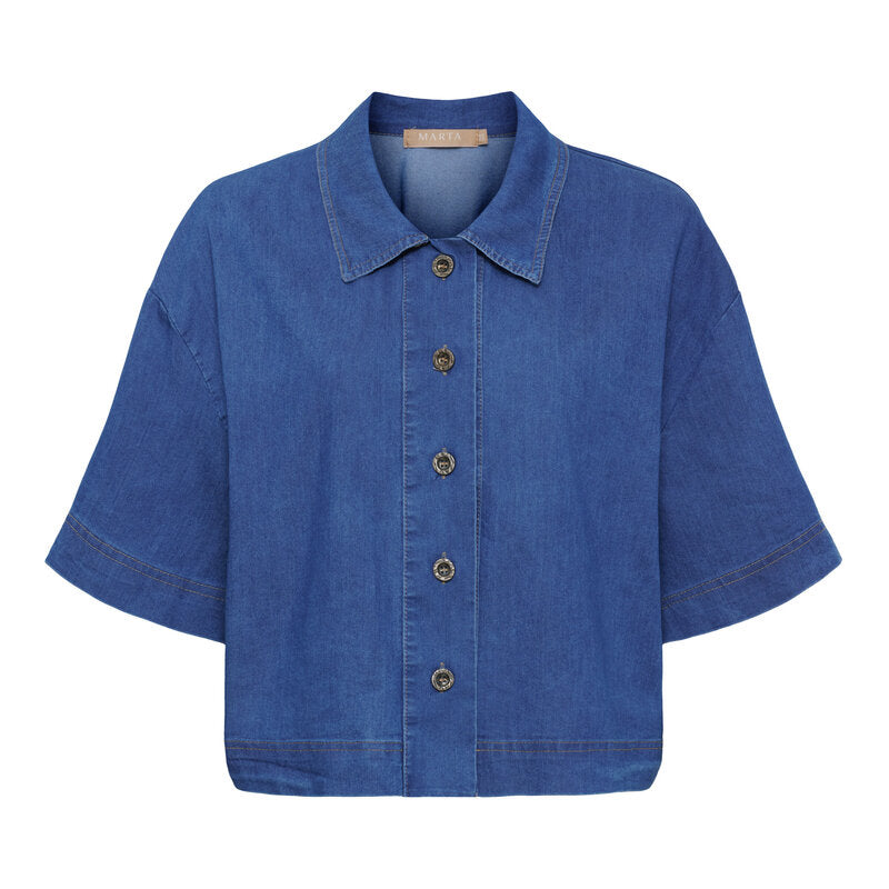 Belisa Jacket Women Medium Blue Marta du Chateau | Smilebutiken - Marta du Chateau