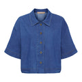 Belisa Jacket Women Medium Blue Marta du Chateau | Smilebutiken - Marta du Chateau